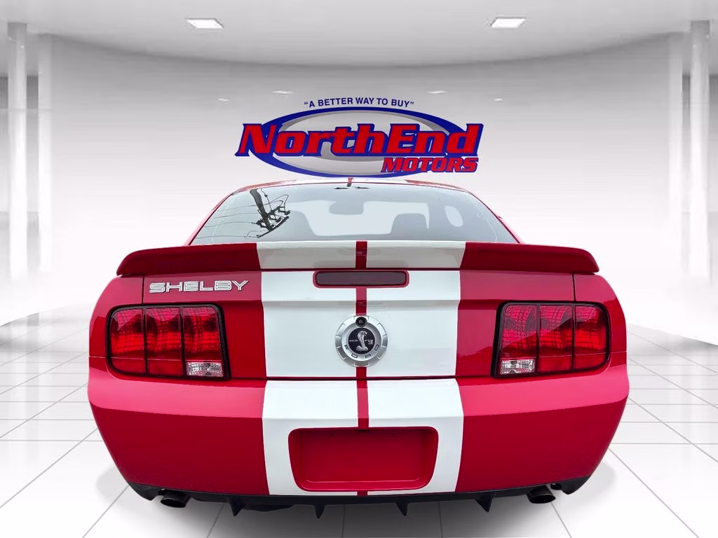 2007 Red Ford Mustang Shelby GT500 RWD Coupe