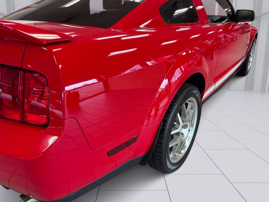 2007 Red Ford Mustang Shelby GT500 RWD Coupe