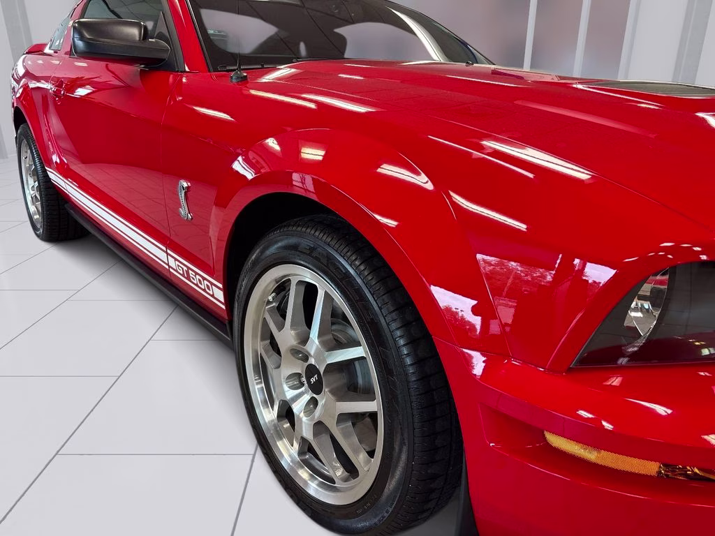 2007 Red Ford Mustang Shelby GT500 RWD Coupe