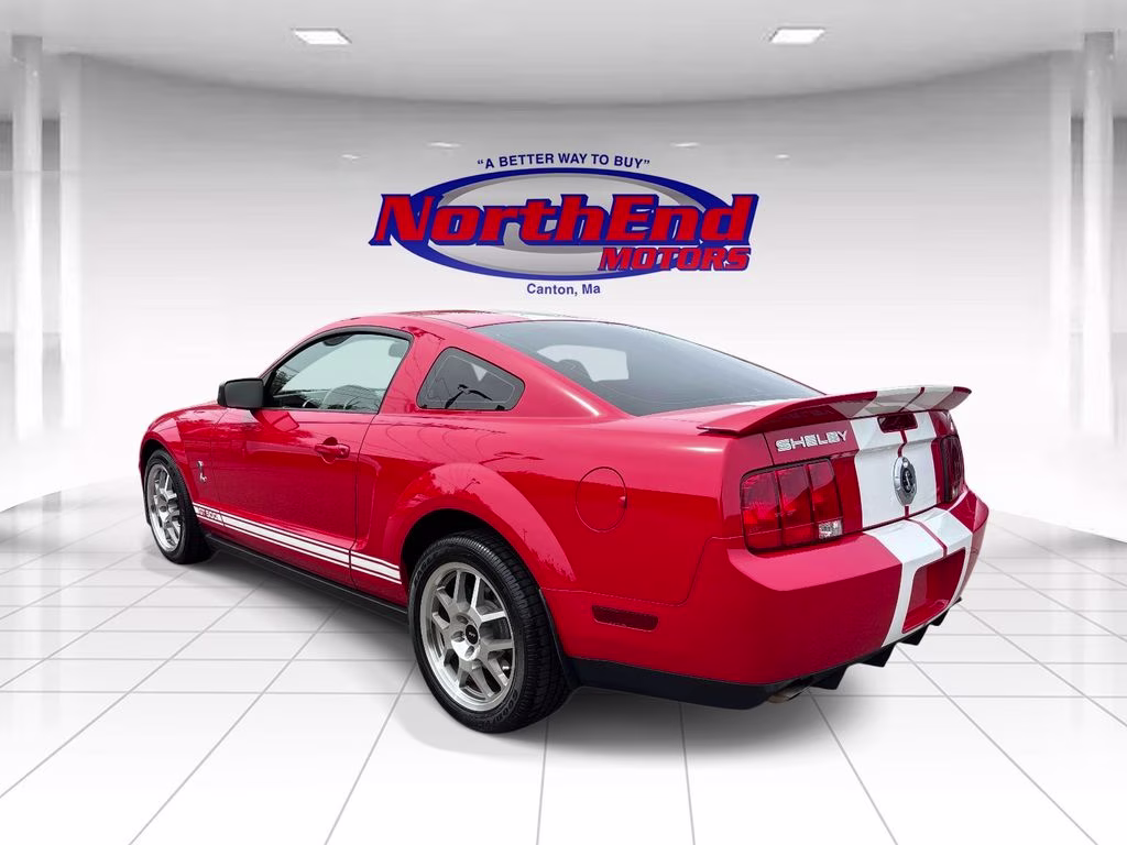 2007 Red Ford Mustang Shelby GT500 RWD Coupe