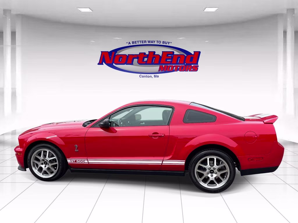 2007 Red Ford Mustang Shelby GT500 RWD Coupe