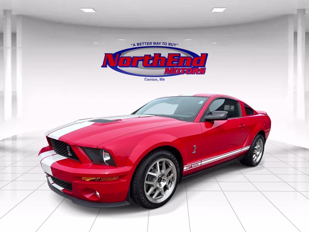 2007 Red Ford Mustang Shelby GT500 RWD Coupe