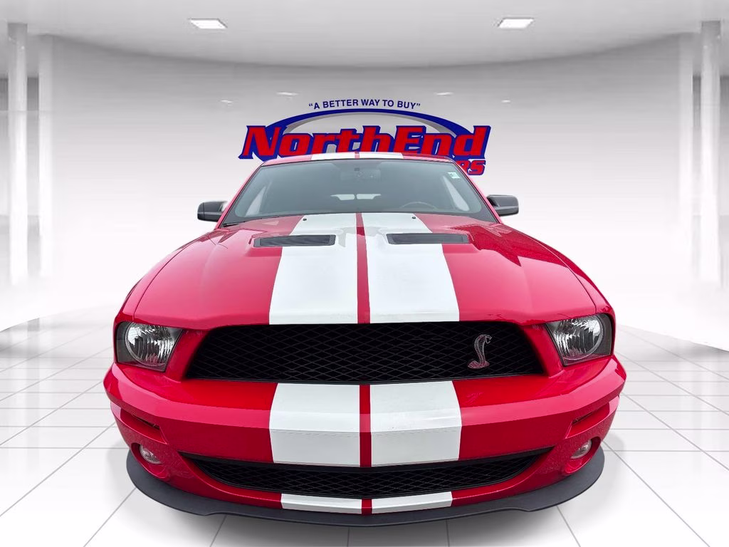 2007 Red Ford Mustang Shelby GT500 RWD Coupe