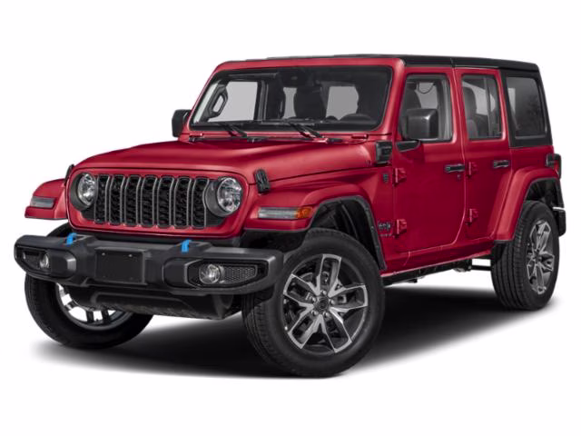 2025 Firecracker Red Clearcoat Jeep Wrangler 4xe Willys 4X4 SUV