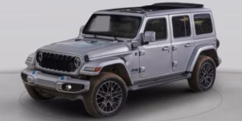2025 Anvil Clear Coat Jeep Wrangler 4xe Sahara 4X4 SUV