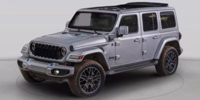 2025 Anvil Clear Coat Jeep Wrangler 4xe Rubicon 4X4 SUV