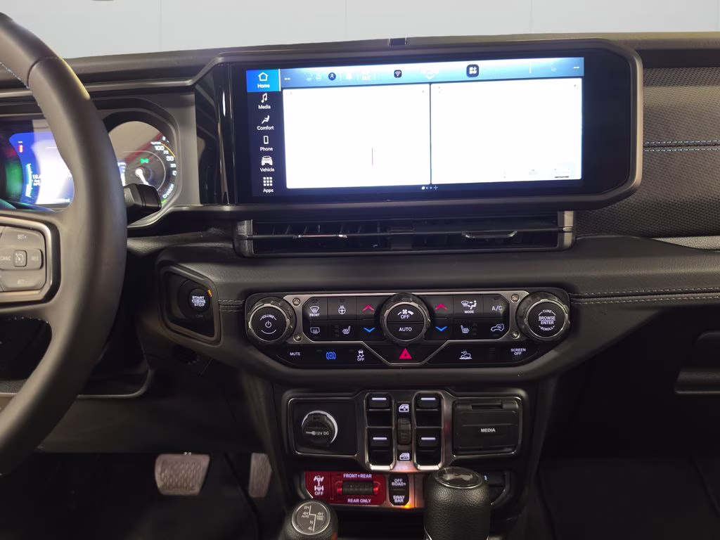 2025 Anvil Clear Coat Jeep Wrangler 4xe Rubicon 4X4 SUV