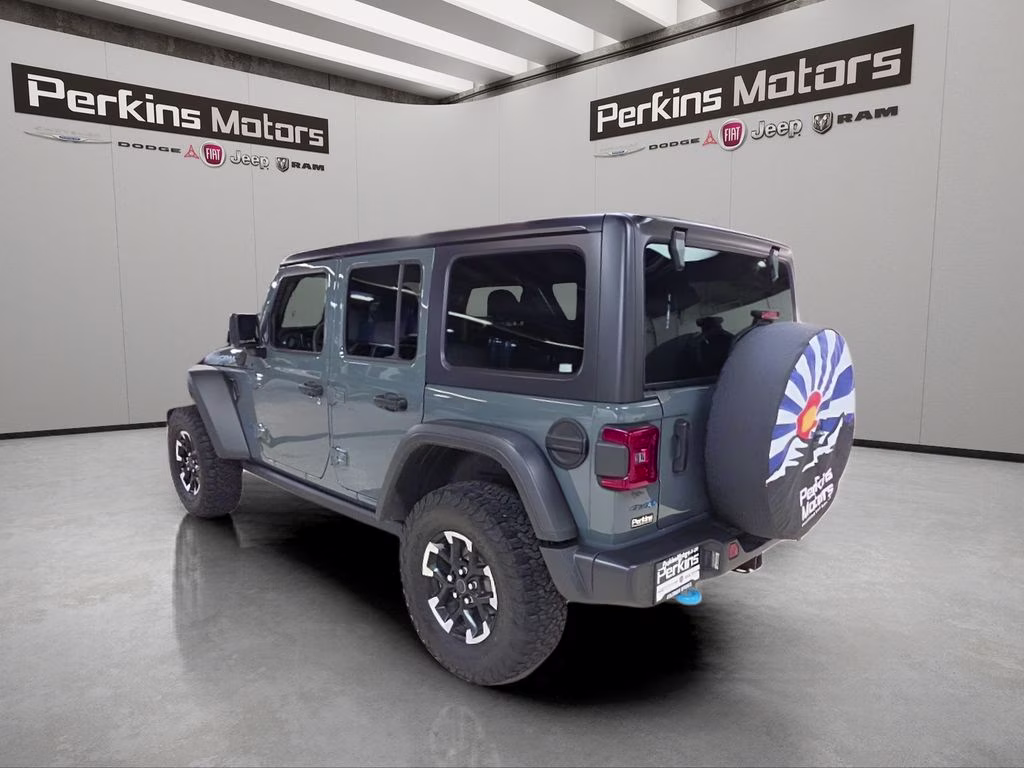 2025 Anvil Clear Coat Jeep Wrangler 4xe Rubicon 4X4 SUV