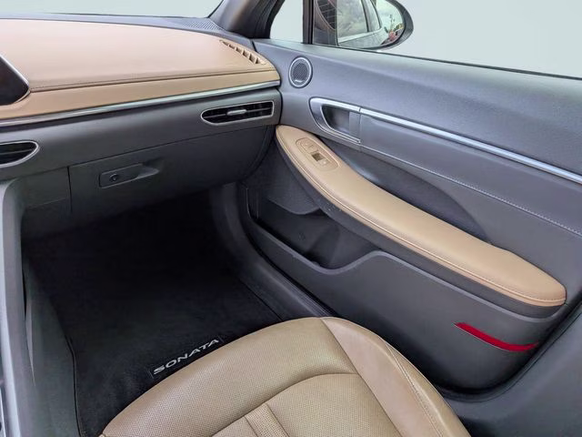 2021 Portofino Gray Hyundai Sonata Limited FWD Sedan
