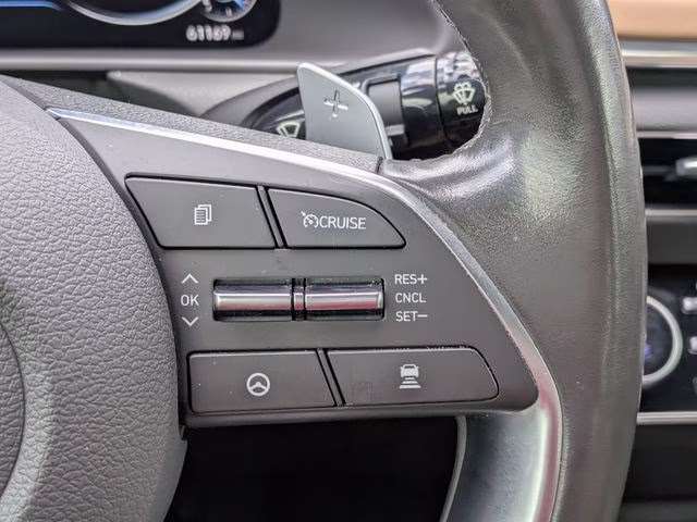 2021 Portofino Gray Hyundai Sonata Limited FWD Sedan