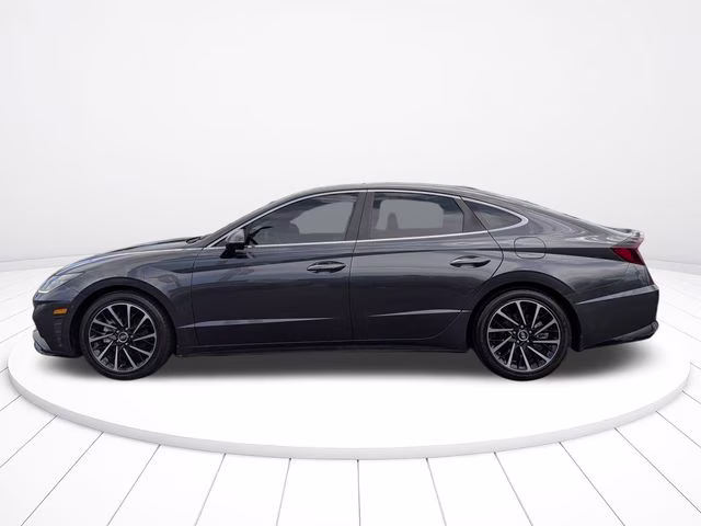 2021 Portofino Gray Hyundai Sonata Limited FWD Sedan