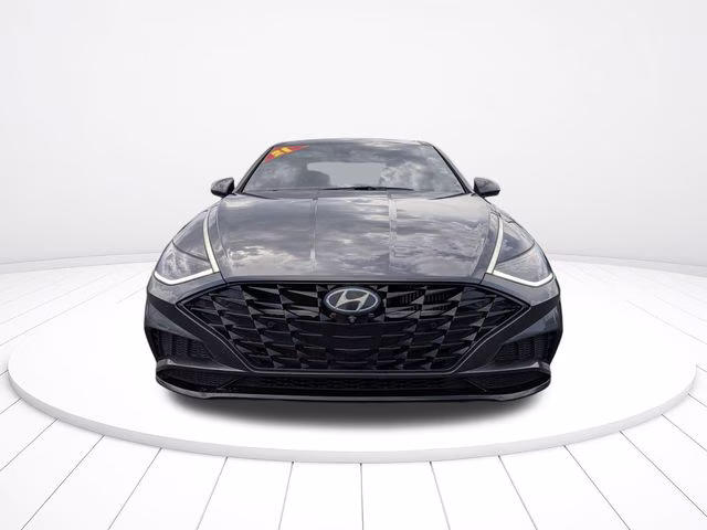 2021 Portofino Gray Hyundai Sonata Limited FWD Sedan