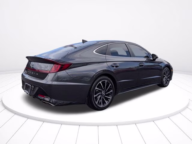 2021 Portofino Gray Hyundai Sonata Limited FWD Sedan