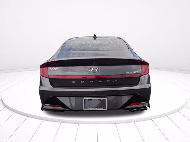 2021 Portofino Gray Hyundai Sonata Limited FWD Sedan