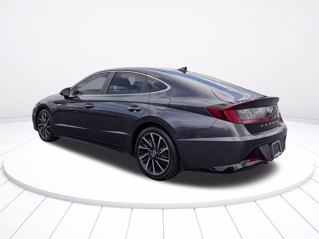 2021 Portofino Gray Hyundai Sonata Limited FWD Sedan