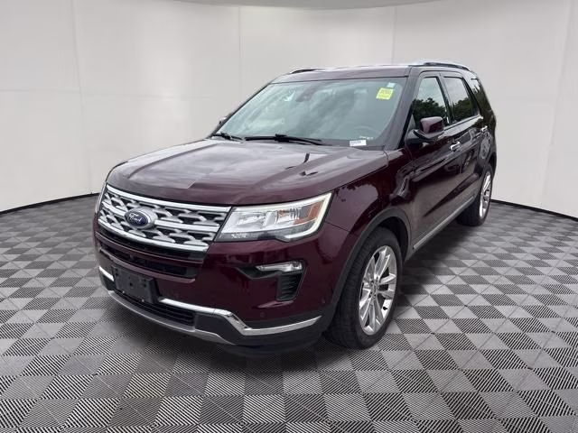 2018 Burgundy Ford Explorer Limited 4X4 SUV