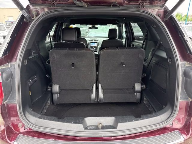 2018 Burgundy Ford Explorer Limited 4X4 SUV