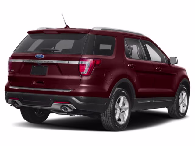 2018 Burgundy Ford Explorer Limited 4X4 SUV