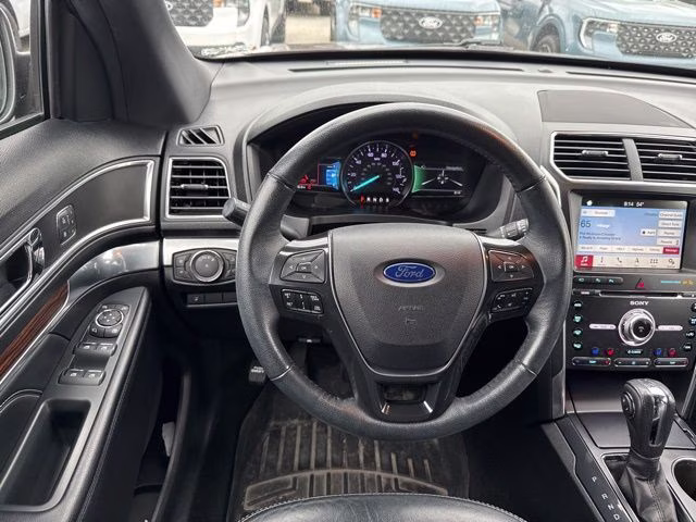 2018 Burgundy Ford Explorer Limited 4X4 SUV