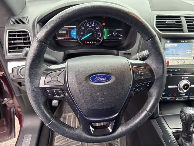 2018 Burgundy Ford Explorer Limited 4X4 SUV