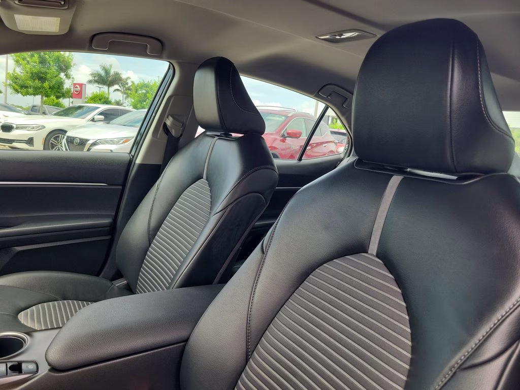 2024 Midnight Black Metallic Toyota Camry SE Nightshade AWD Sedan