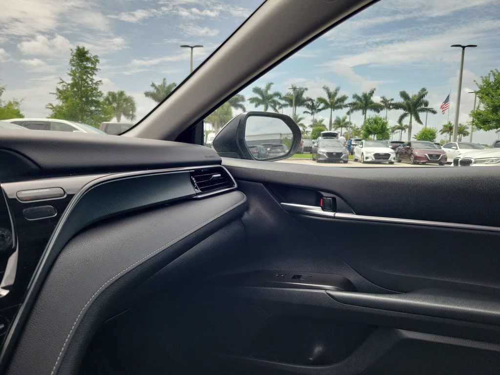2024 Midnight Black Metallic Toyota Camry SE Nightshade AWD Sedan