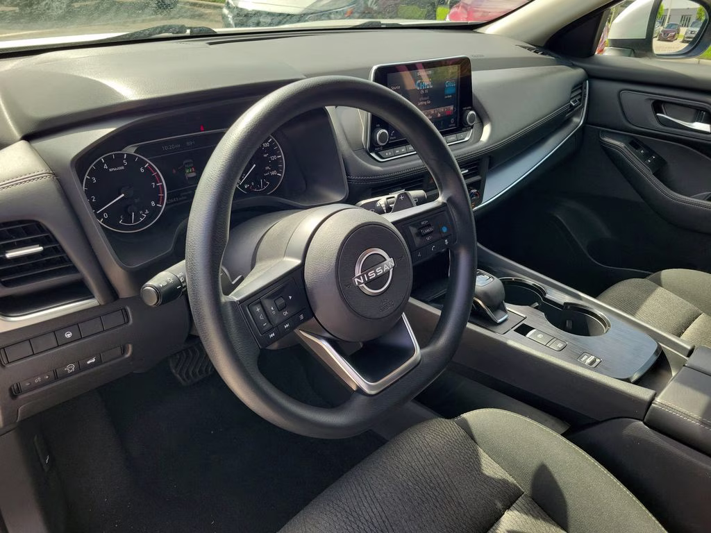 2024 Brilliant Silver Metallic Nissan Rogue SV FWD SUV