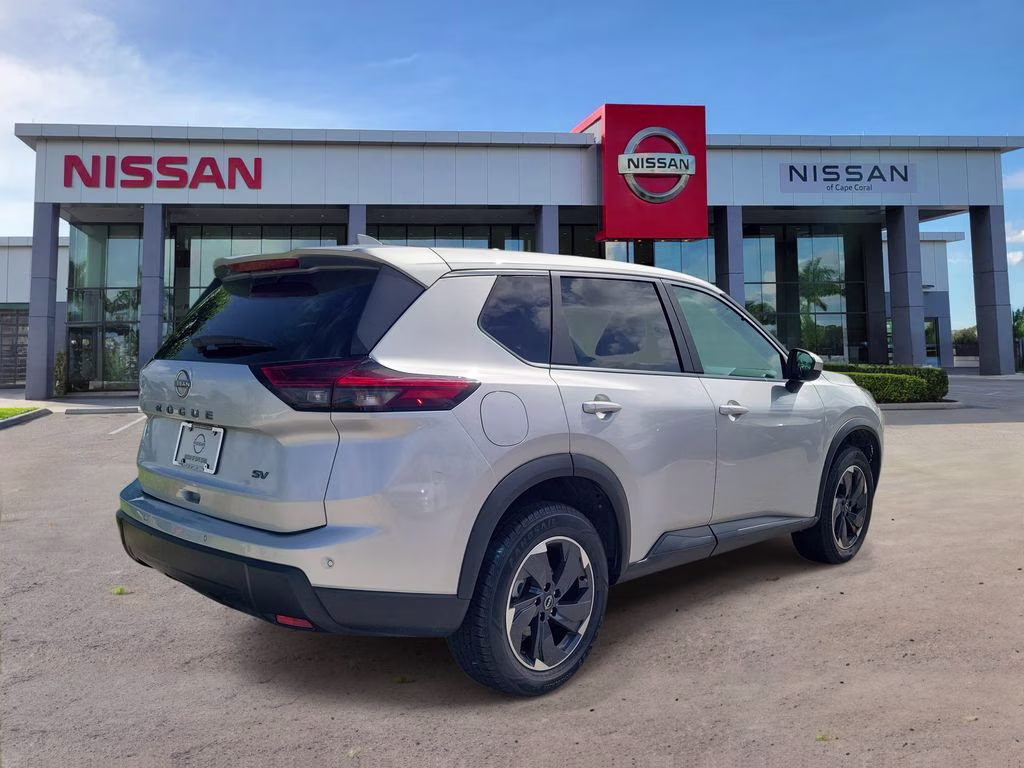 2024 Brilliant Silver Metallic Nissan Rogue SV FWD SUV