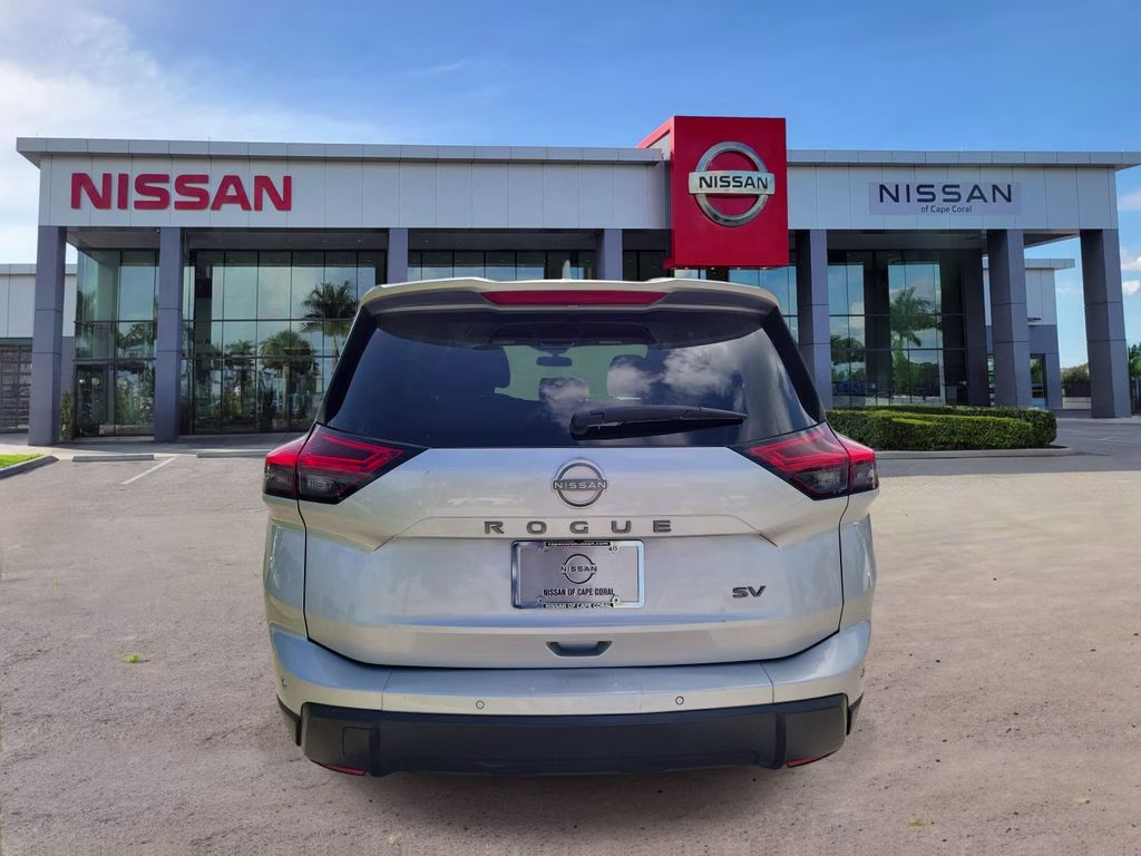 2024 Brilliant Silver Metallic Nissan Rogue SV FWD SUV