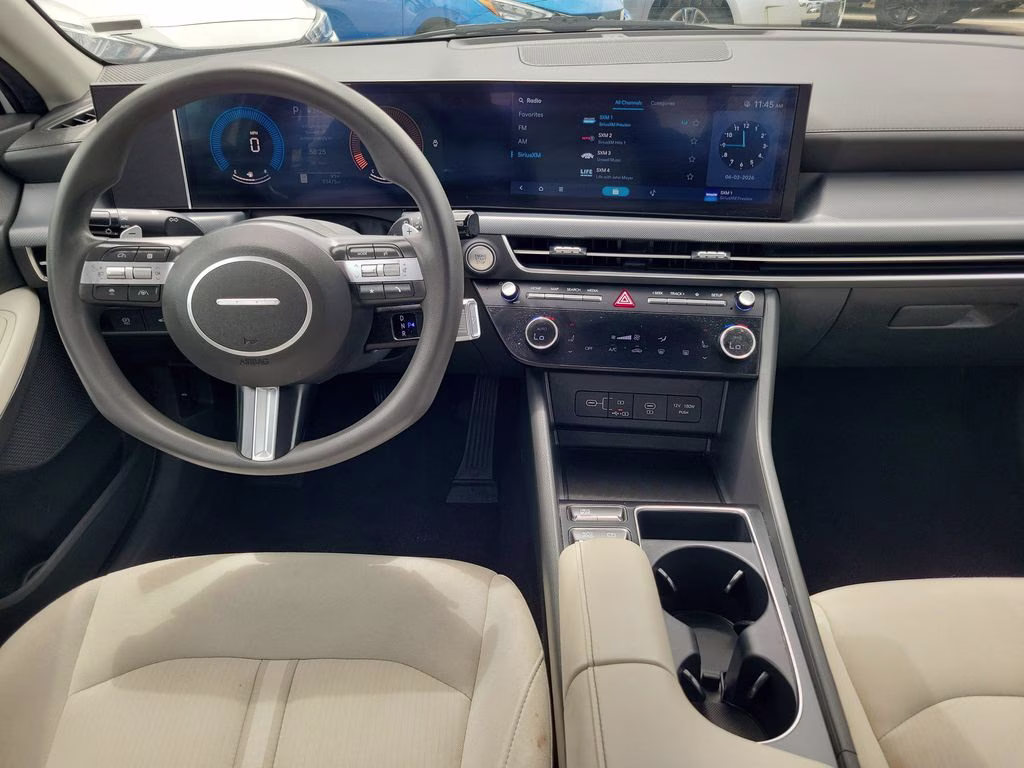 2024 Serenity White Hyundai Sonata SEL FWD Sedan