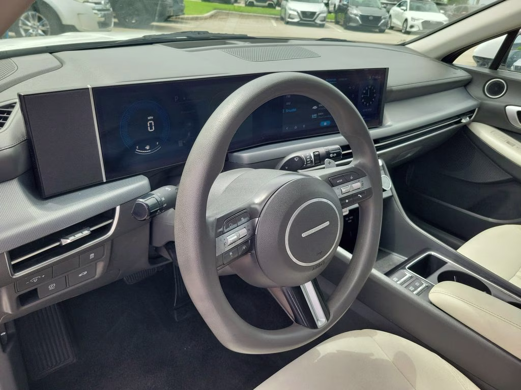 2024 Serenity White Hyundai Sonata SEL FWD Sedan