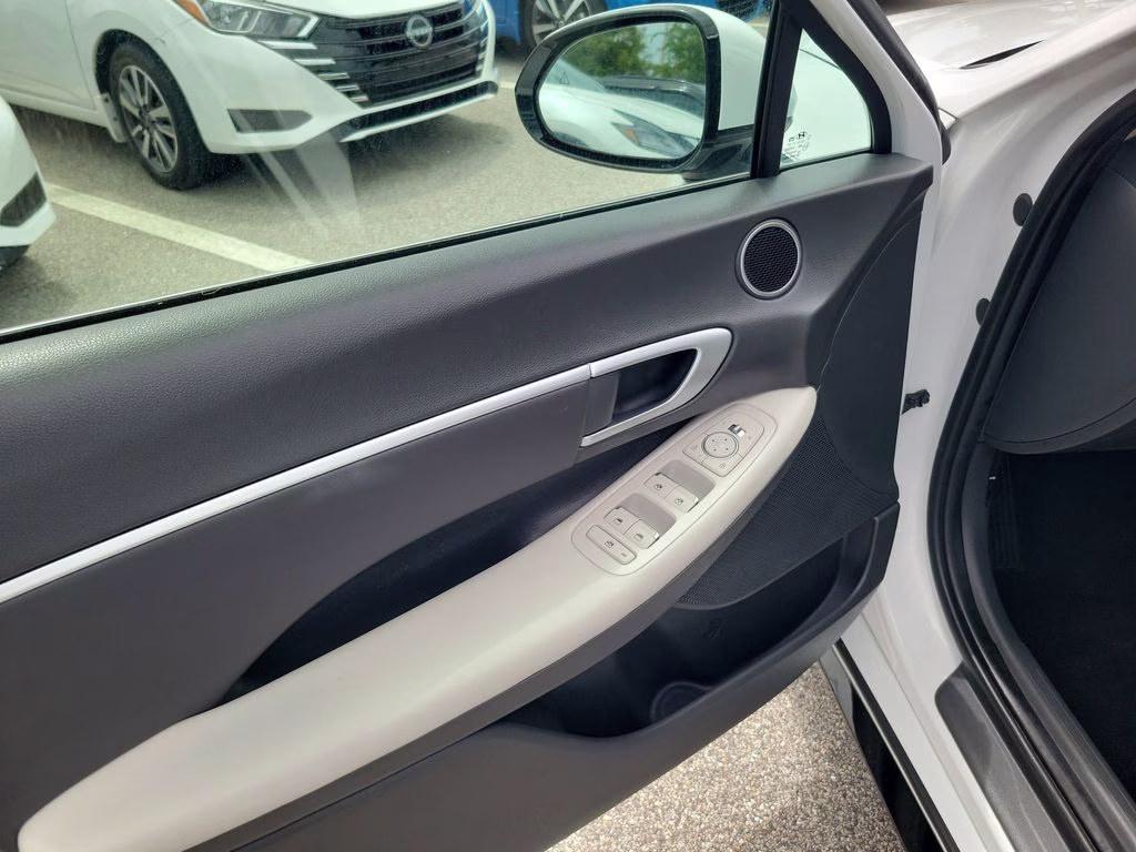 2024 Serenity White Hyundai Sonata SEL FWD Sedan