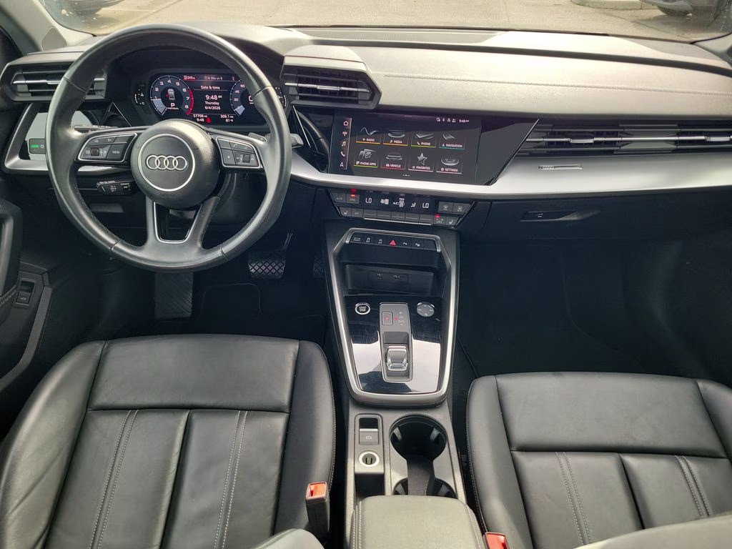 2024 Silver Audi A3 FWD Sedan