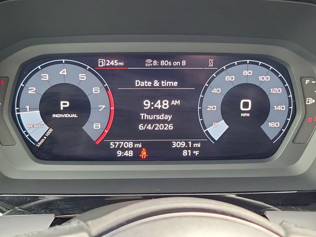 2024 Silver Audi A3 FWD Sedan
