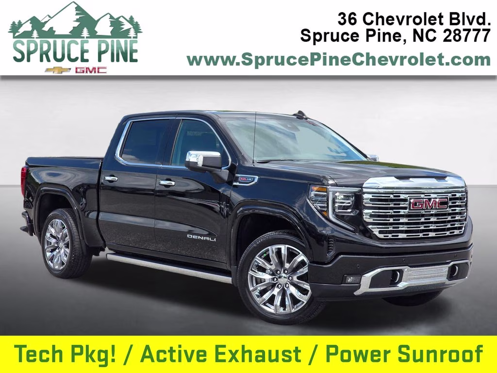 2026 Onyx Black GMC Sierra 1500 Denali 4X4 Truck