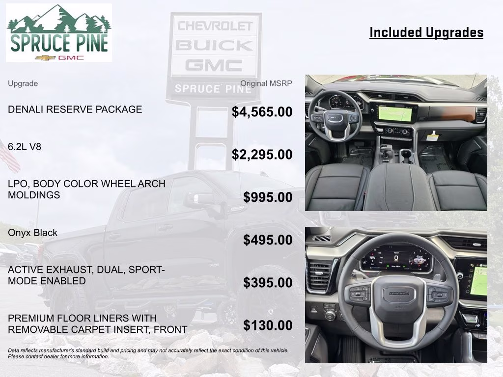 2026 Onyx Black GMC Sierra 1500 Denali 4X4 Truck