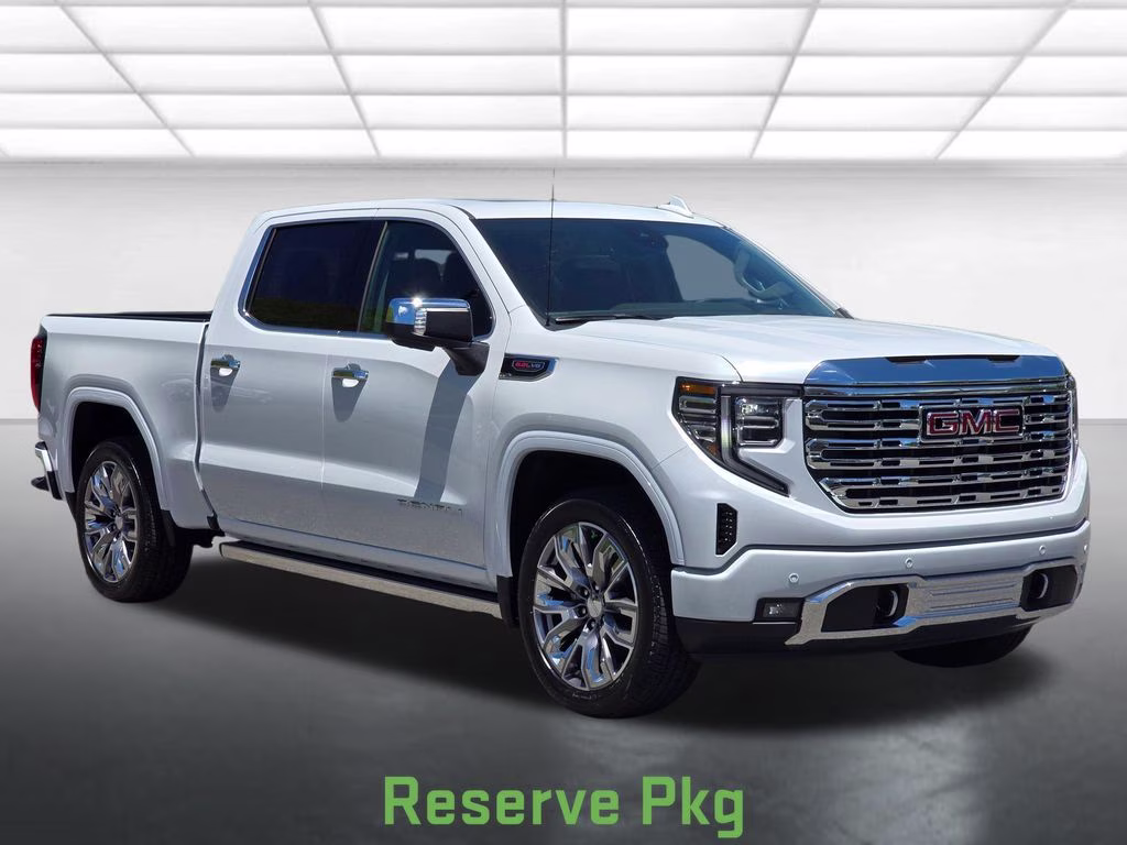 2026 Glacier White Tricoat GMC Sierra 1500 Denali 4X4 Truck