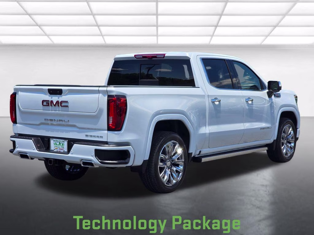 2026 Glacier White Tricoat GMC Sierra 1500 Denali 4X4 Truck
