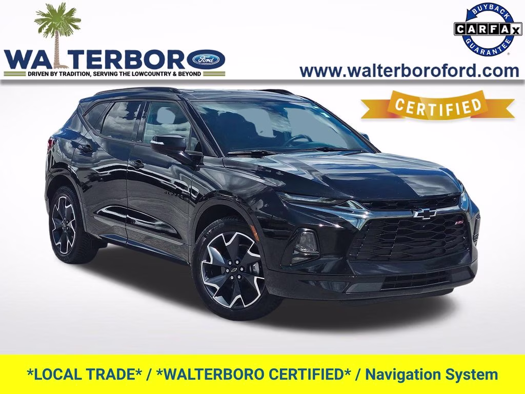2020 Black Chevrolet Blazer RS FWD SUV