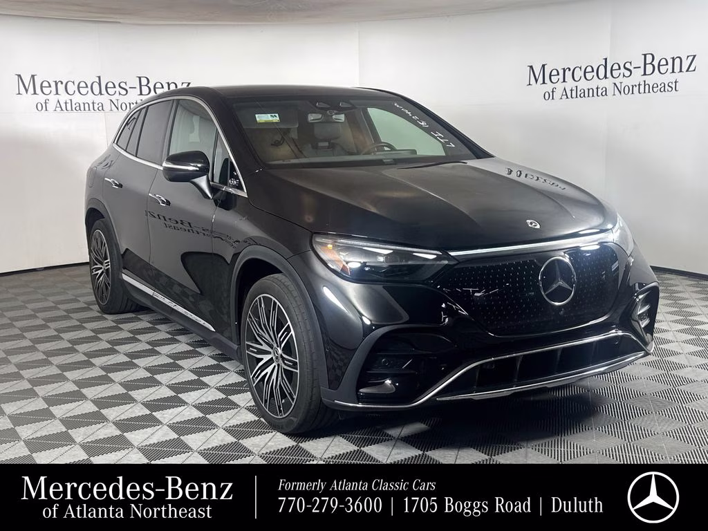2023 Obsidian Black Metallic Mercedes-Benz EQE 350+ SUV RWD SUV