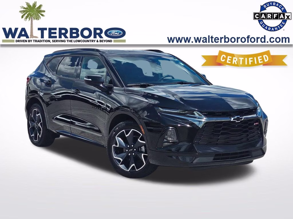 2020 Black Chevrolet Blazer RS FWD SUV