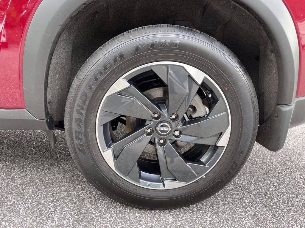 2025 Scarlet Ember Tintcoat Nissan Rogue SV FWD SUV
