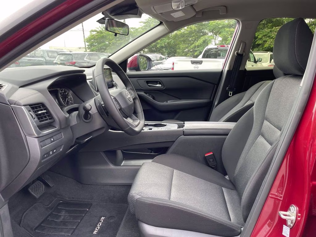 2025 Scarlet Ember Tintcoat Nissan Rogue SV FWD SUV