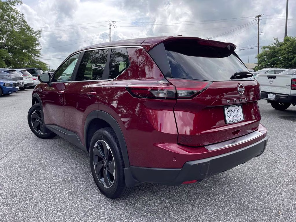 2025 Scarlet Ember Tintcoat Nissan Rogue SV FWD SUV