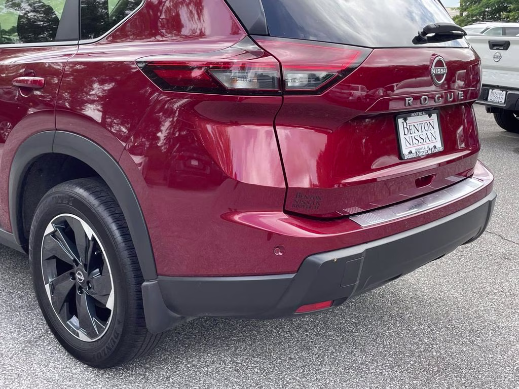 2025 Scarlet Ember Tintcoat Nissan Rogue SV FWD SUV