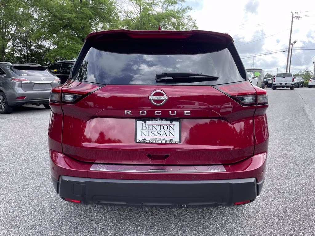 2025 Scarlet Ember Tintcoat Nissan Rogue SV FWD SUV