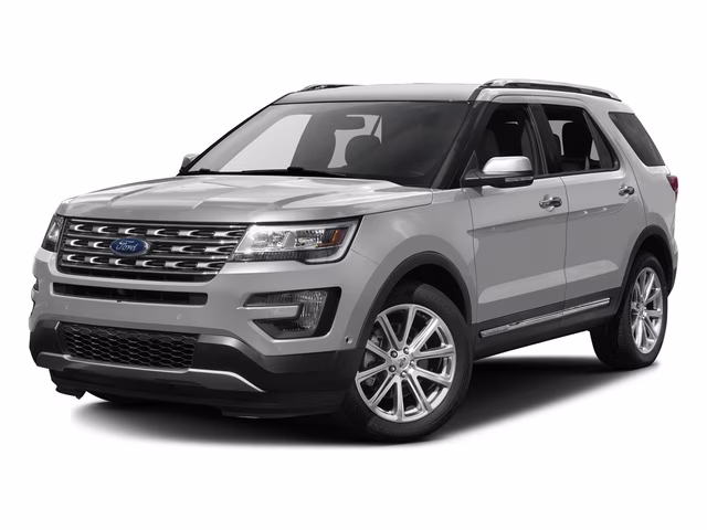 2016 Ingot Silver Ford Explorer Limited 4X4 SUV