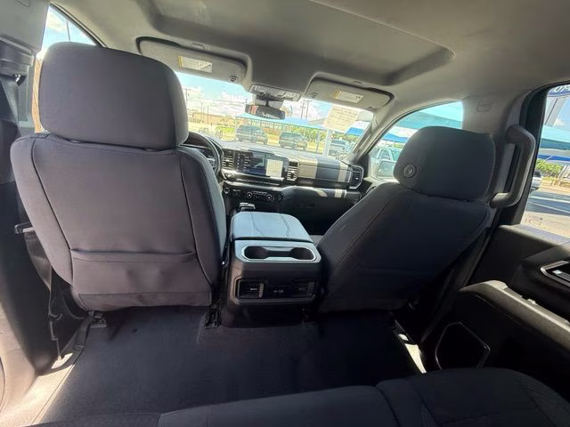 2025 Summit White Chevrolet Silverado 1500 LT 4X4 Truck