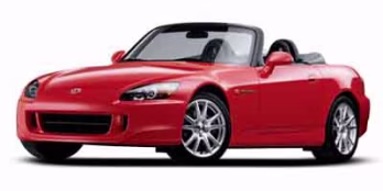 2004 Red Honda S2000 Base RWD Convertible