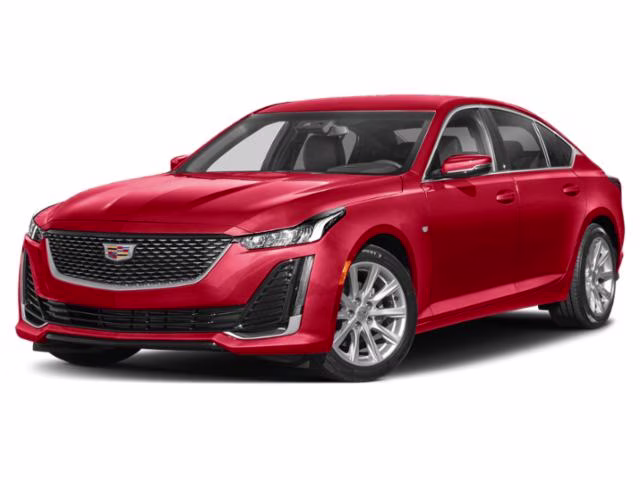 2024 Radiant Red Tintcoat Cadillac CT5 Luxury RWD Sedan